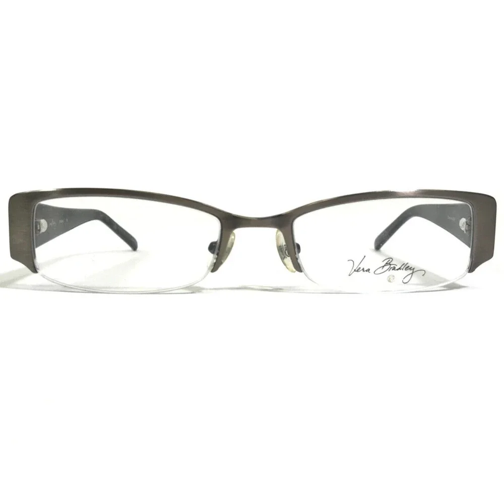 Vera Bradley Eyeglasses Frames Whitney Barcelona BCA Black Silver 51-18-140